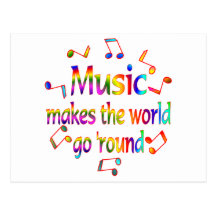 MUSIC POST CARD