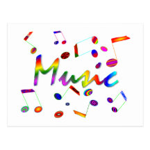 Music Postcard