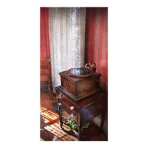 Music - Record - Granny is going to dance later Personalised Photo Card