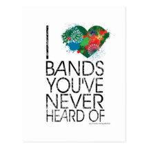 Music Snob Postcards