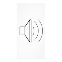 Music Speaker Photo Card Template