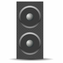 Music Speaker Photo Cutouts