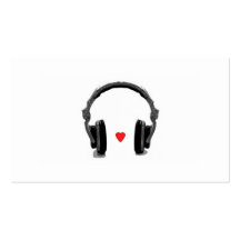 Music Store Business Card