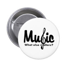 Music T-shirts and Gifts. Pinback Button