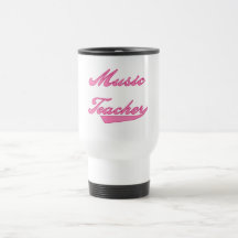 Music Teacher Pink Tshirts and Gifts Coffee Mug