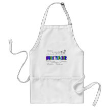 Music Teacher Terminology Design Aprons