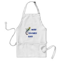 MUSIC TEACHERS ROCK APRONS