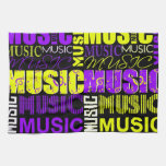 music text purple yellow black graphic.jpg kitchen towels