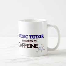 Music Tutor Powered by caffeine Mugs