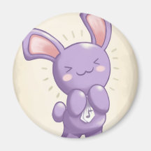 musical bunnie magnets