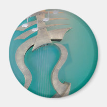 MUSICAL FRIDGE MAGNET