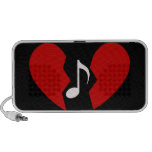Musical heart speakers Customisable speakers