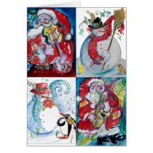 MUSICAL HOLIDAY CHRISTMAS GREETINGS GREETING CARD