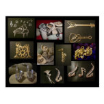 Musical Instruments Postcards