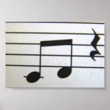 Musical Note Poster