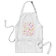 Musical Notes and Stars: Aprons