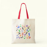 Musical Notes Tote Bag - Multi bags