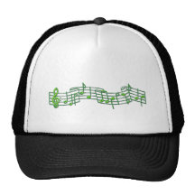 Musical Notes Trucker Hat