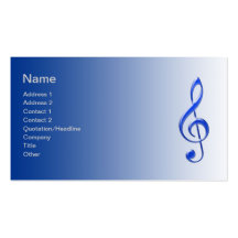 Musician's Business Card