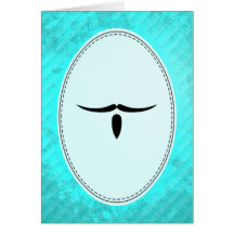 Musketeer Moustache Greeting Cards
