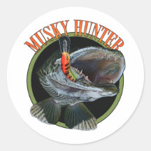Musky hunter 7 sticker