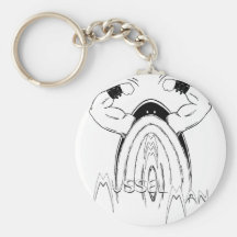 Mussel Man Key Chain
