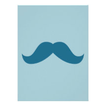 Mustache Invitation