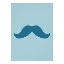 Mustache Invitation
