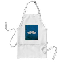 Mustache Retro Handlebar Aprons