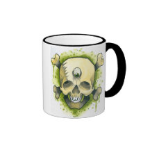 Mutant Skull & Bones Coffee Mug