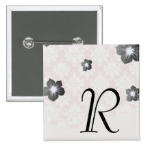 muted pink and white cream damask pattern