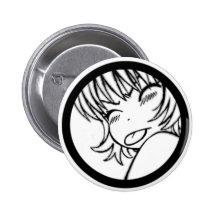 muuhh - cute anime pinback buttons