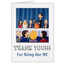 Mwedding MC Thanks Greeting Card