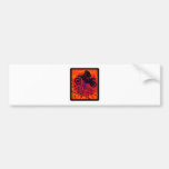 MX FIRE RING BUMPER STICKER