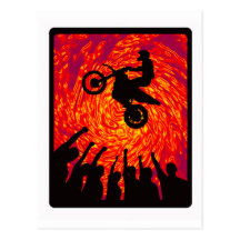 MX FIRE SPARKS` POSTCARD