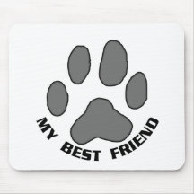 My Best Friend Mouse Mat