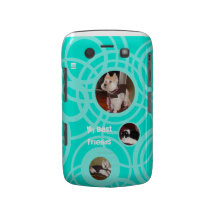 My Best Friend Pets Blackberry Bold Case Teal