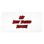 My Best Friend Rocks Photo Greeting Card