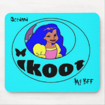 My BFF, Oceanna Mouse Pads
