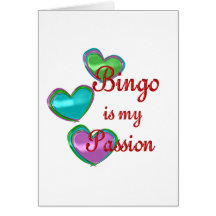 My Bingo Passion Greeting Cards