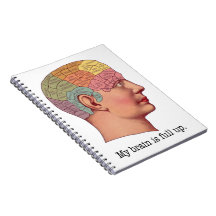 My Brain is Full Up Notebook