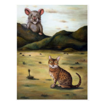 My Cats Worst Nightmare Post Card