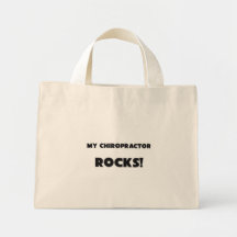 MY Chiropractor ROCKS! Canvas Bag