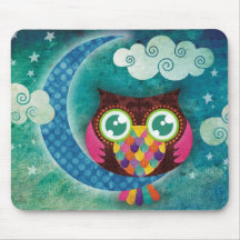 My Crescent Owl Mousemats