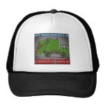 My Dad Drives A Garbage Truck Green Hat
