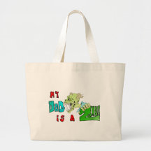 My DAD is a ZOMBIE Tote Bags
