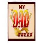 My Dad Rocks! Card