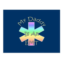 My Daddy Is an EMT Post Cards