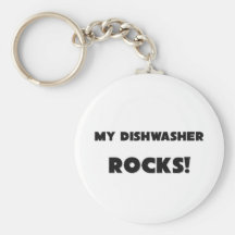 MY Dishwasher ROCKS! Key Chains