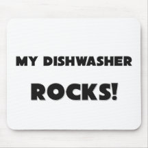 MY Dishwasher ROCKS! Mousemats
